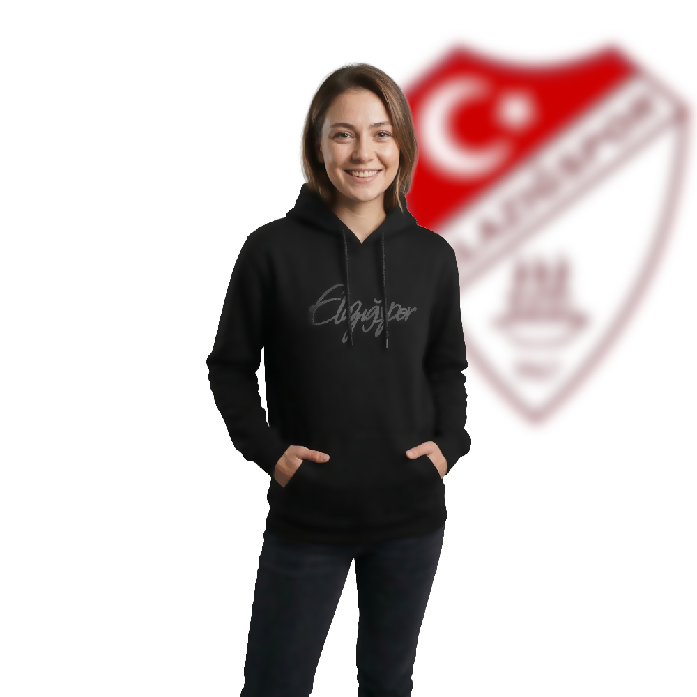 ELZ Soft Script Hoodie